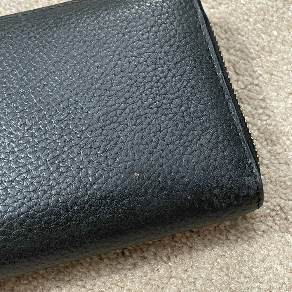 Kate Spade Black Leather Zip Wallet - Picture 13 of 13
